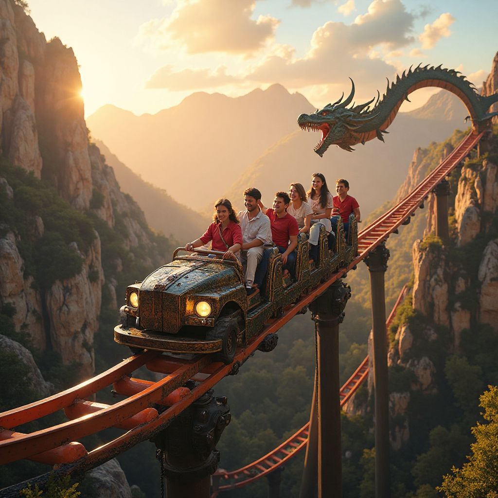 Dragon's Flight coaster