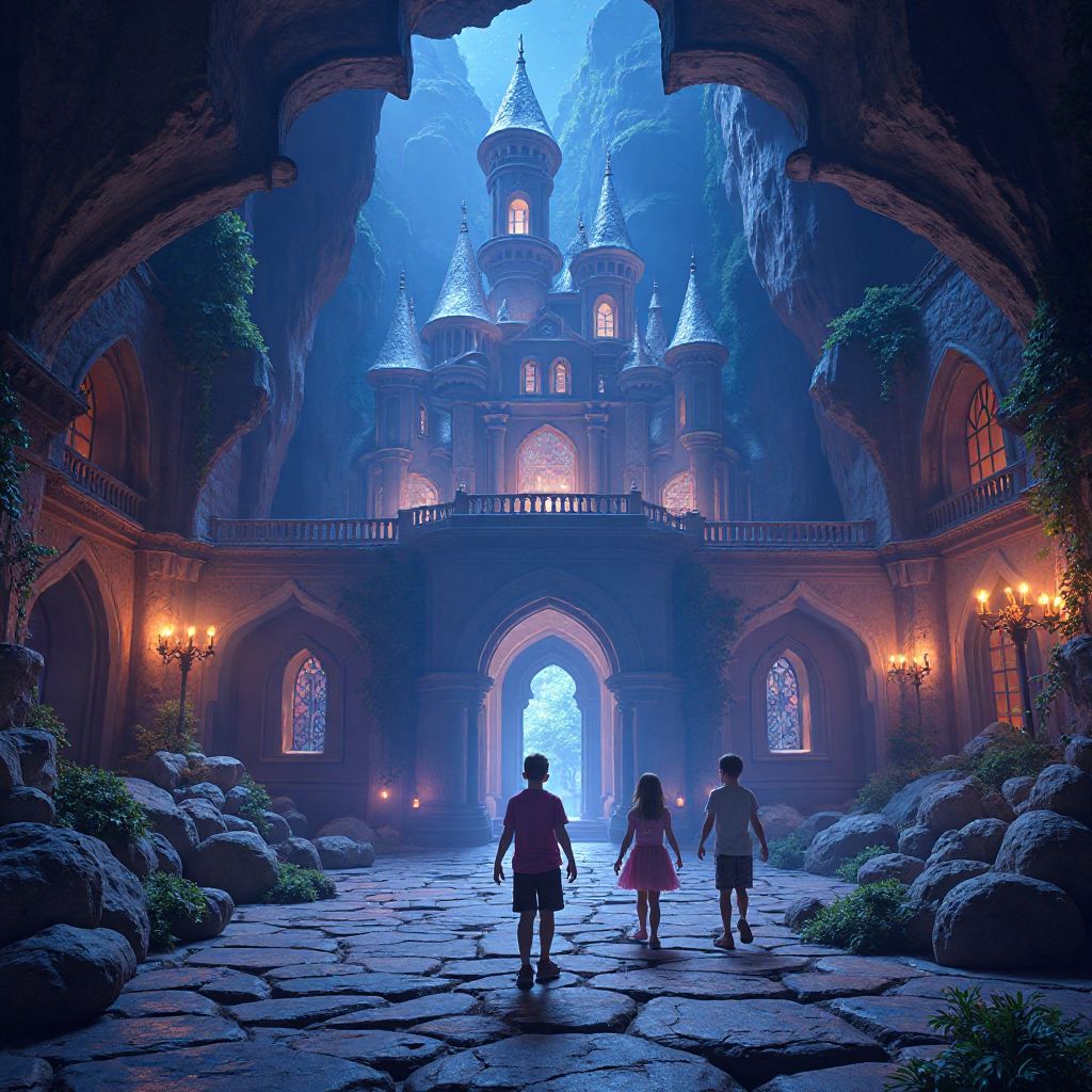 Enchanted Castle interior